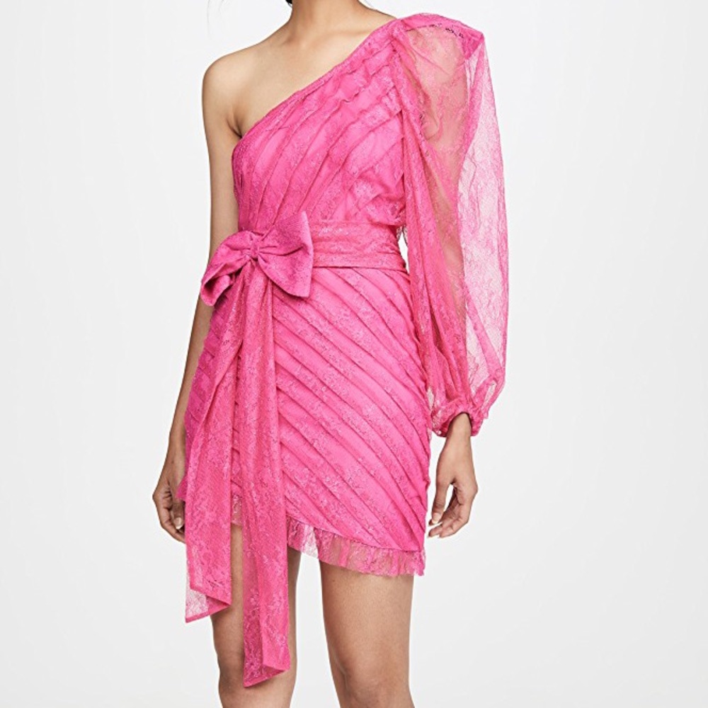 For Love and Lemons Dynasty One Shoulder Dress